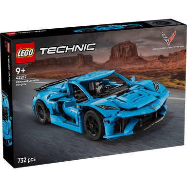 LEGO TECHNIC  42217 CHEVROLET CORVETTE STINGRAY AZUL (732 PIEZAS) - 2