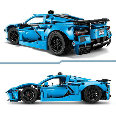 LEGO TECHNIC  42217 CHEVROLET CORVETTE STINGRAY AZUL (732 PIEZAS) - 3