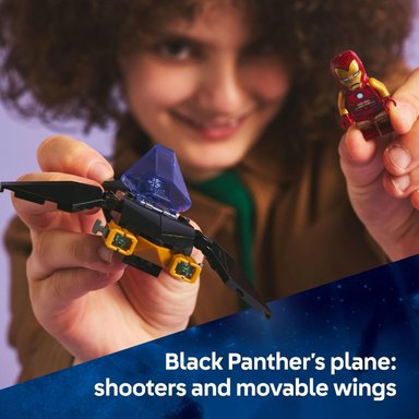 LEGO MARVEL 76310 IRON MAN CAR Y BLACK PANTHER VS. RED HULK - 2