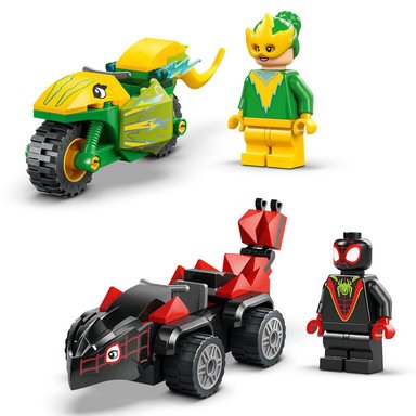 LEGO MARVEL 11198 SPIN Y ELECTRO: DUELO DE VEHÍCULOS DINOSAURIO - 2