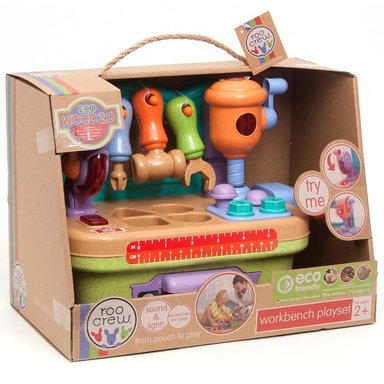 PLAYSET ROO CREW MINI TALLER CON HERRAMIENTAS LUCES Y SONIDOS - 2