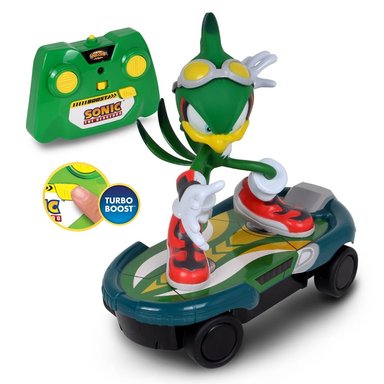 VEHÍCULO SONIC THE HEDGEHOG JET EN SKATE A CONTROL REMOTO CON TURBO - 1