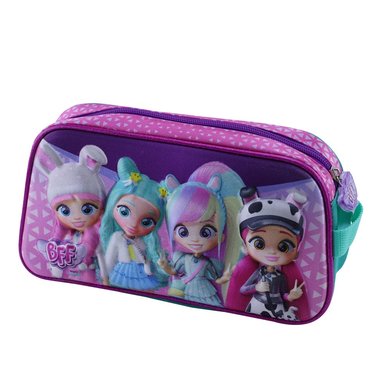 SET MOCHILA SCOOL ROSADO MAGIC CRY BABIES BFF OFICIO - 5