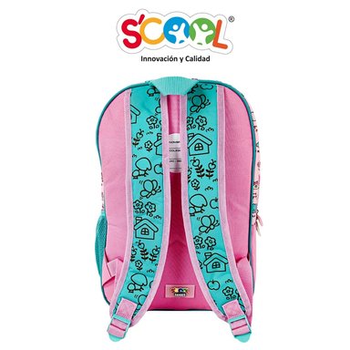 MOCHILAS SCOOL SET MOCHILA ESCOLAR RANGER SANRIO MY MELODY OFICIO ROSADO - 4