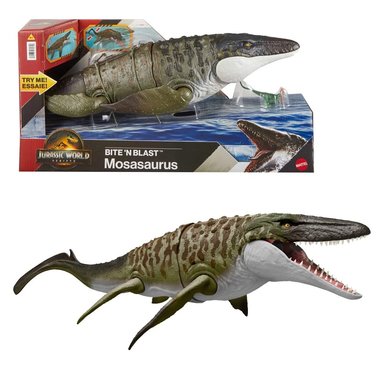 JURASSIC WORLD REBIRTH MOSASAURUS BITE N’ BLAST