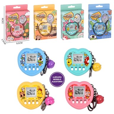 MINI MASCOTA VIRTUAL TAMAGOTCHI CORAZON (PET EGG)