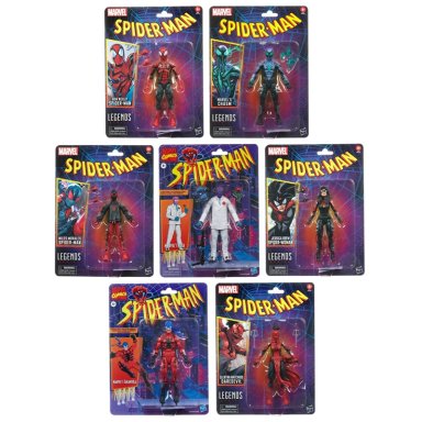 MARVEL LEGENDS WAVE COMPLETA RETRO SPIDERMAN COMIC - 1