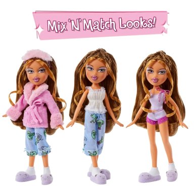 MUÑECA BRATZ SLUMBER PARTY YASMIN CON ACCESORIOS - 3