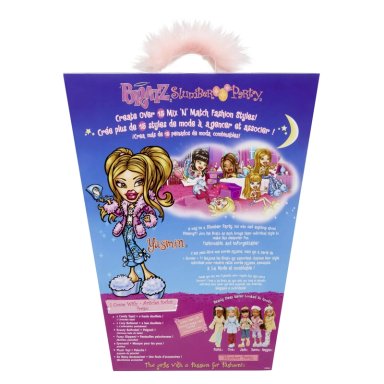 MUÑECA BRATZ SLUMBER PARTY YASMIN CON ACCESORIOS - 5
