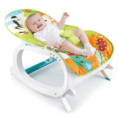SILLA MECEDORA VERDE CRECE CONMIGO 20 KG - 4
