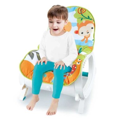 SILLA MECEDORA VERDE CRECE CONMIGO 20 KG - 5