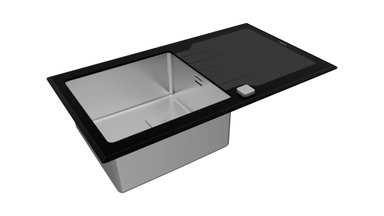 LAVADERO TEKA DIAMOND RS15 1C 1E 86X51 CM - 3