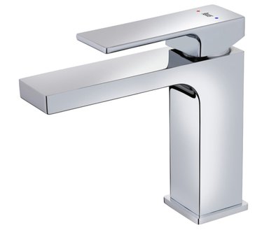 GRIFERÍA TEKA SOLLER BAJO CROMO PARA LAVAMANOS