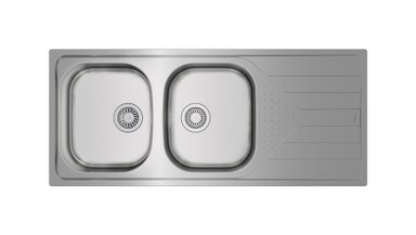 SET LAVAPLATOS TEKA UNIVERSE 80 T-XP 2C 1E ACERO INOXIDABLE 116 X 50 CM + 1 ESCURRIDOR