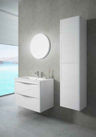 MUEBLE SUSPENDIDO TEKA MANACOR MELAMINA BRILLO 80X60 BLANCO - 2