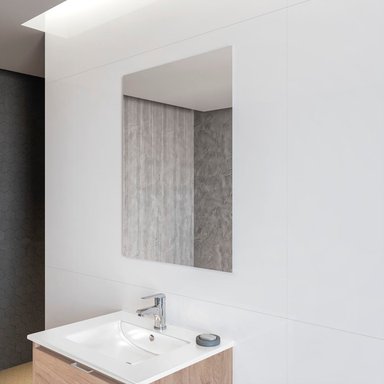 COMBO DE MUEBLES BAÑO TEKA INCA 60X45X46 CM GLOSSY MELAMINA BLANCO - 4