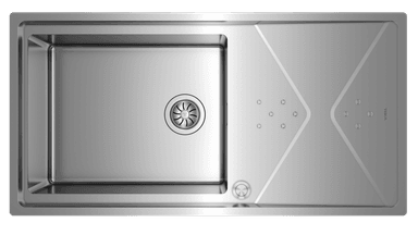 LAVADERO TEKA BROOKLYN 60 M-XP 1C 1E 98.4 X 50.4 CM