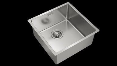 LAVADERO TEKA EMPOTRAR BE LINEA RS15 40.4 44 X 44 CM ACERO - 2
