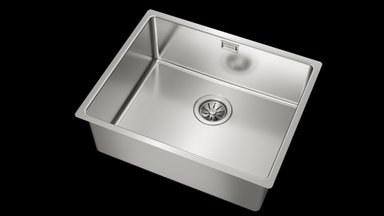 LAVADERO TEKA EMPOTRAR BE LINEA RS15 50.4 54 X 44 CM ACERO - 2