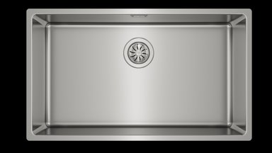 LAVADERO TEKA EMPOTRAR BE LINEA RS15 71.4 74 X 44 CM ACERO