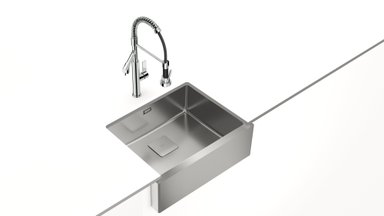 LAVADERO TEKA AMERICAN PRO 60 M-XP 1B 60 X 46.8 CM ACERO INOX - 4