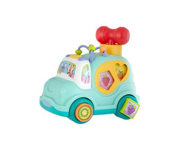 CARRO DIDÁCTICO CLASIFICADOR DE FORMAS CON LUZ Y SONIDO