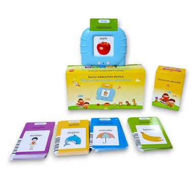 LECTOR INTERACTIVO DE TARJETAS EN INGLES Y ESPAÑOL