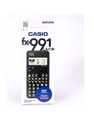 CALCULADORA CASIO CIENTÍFICA PROFESIONAL FX-991LA CW - 1