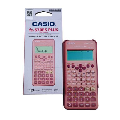 CALCULADORA CASIO FX-570ES PLUS EDICIÓN ESPECIAL ROSADO - 1