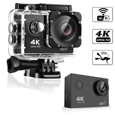 CAMARA GO PRO ULTRA HD 4K WIFI DEPORTIVA ACUATICO - 1