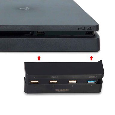 HUB USB MULTIPUERTO PARA PS4 SLIM - 1