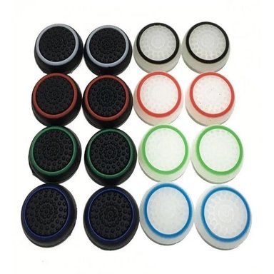 PACK 04 UND GRIPS PS4 PS5 JOYSTICK MANDO PS4 PS5 COLOR ALEATORIO - 1