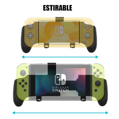 SUJETADOR PARA NINTENDO SWITCH OLED/CLÁSICO/LITE CON SOPORTE DE MESA NEGRO - 4
