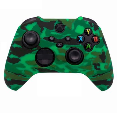 FUNDA PARA MANDO XBOX SERIES X/S VERDE CAMUFLADO - 1