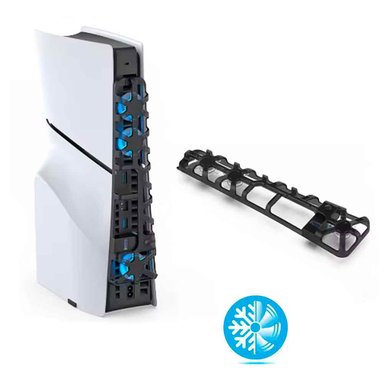 COOLER PS5 SLIM CON LECTOR Y DIGITAL CON 3 VELOCIDADES, LUCES, DB - 1