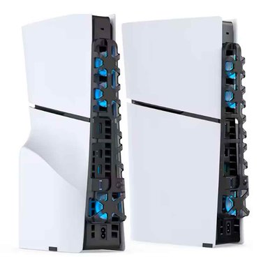 COOLER PS5 SLIM CON LECTOR Y DIGITAL CON 3 VELOCIDADES, LUCES, DB - 2