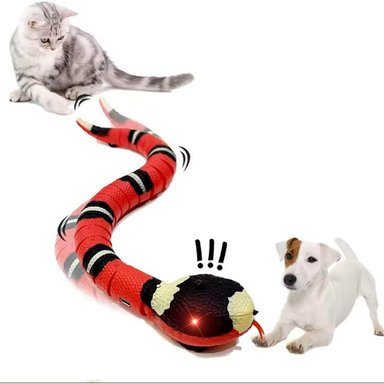 JUGUETE PERRO Y GATO SERPIENTE AUTOMÁTICA SMART 9909S OTHER ROJO