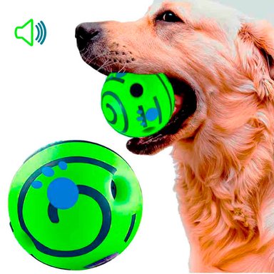 JUGUETE PERRO CON SONIDO WOBBLE OTHER VERDE