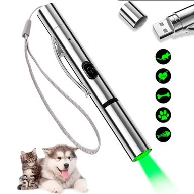 JUGUETE GATO LÁSER VERDE TIPO LÁPIZ DIFERENTES FIGURAS OTHER