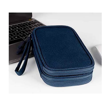 ESTUCHE ORGANIZADOR DOCUMENTOS ELECTRÓNICOS DE VIAJE IMPERMEABLE AZULINO - 3