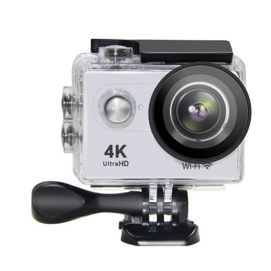 CÁMARA RYAN WIFI 4K UHD 3840 X 2160 VIDEO DEPORTIVA ACUATICO ACCIÓN GRIS - 1