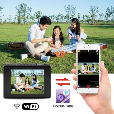 CÁMARA RYAN WIFI 4K UHD 3840 X 2160 VIDEO DEPORTIVA ACUATICO ACCIÓN GRIS - 5