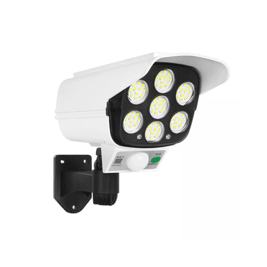 LAMPARA YH-2178T BLANCO FOCO LED PANEL SOLAR SENSOR MOVIMIENTO CONTROL