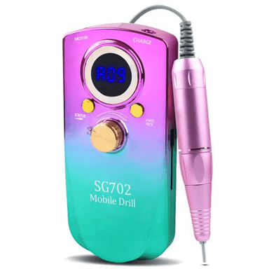 PULIDOR DE UÑAS PROFESIONAL SG-702 30000 RPM PORTÁTIL LED - 1