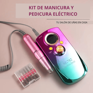 PULIDOR DE UÑAS PROFESIONAL SG-702 30000 RPM PORTÁTIL LED - 4