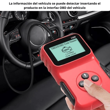 ESCÁNER AUTOMÁTICO DE DIAGNÓSTICO PARA CARRO AUTOMOTRIZ V309 - 5