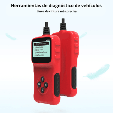 ESCÁNER AUTOMÁTICO DE DIAGNÓSTICO PARA CARRO AUTOMOTRIZ V309 - 6