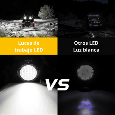 FARO LED REDONDO LUZ TRABAJO 51W MAXYOKAI NEBLINERO 1026 - 4