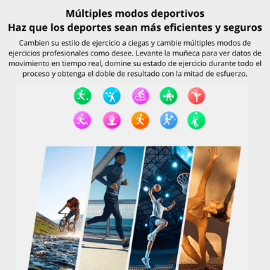 SET SMARTWATCH IMPORTADO IP67 G9 MAX ULTRA PANTALLA GRANDE 2.1' DORADO + 2 CORREAS - 5