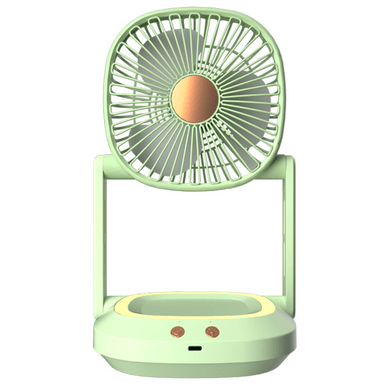 VENTILADOR PORTÁTIL XHS-03 5W PORTATIL ESCRITORIO Y PARED CON LUZ LED RECARGABLE XHS03